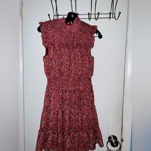 Likely Red and Pink Textured Dress
